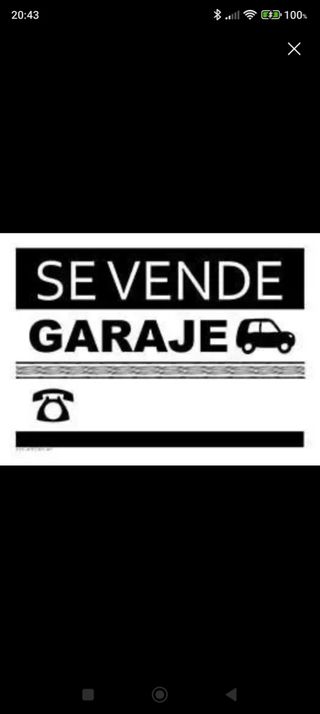 Alquiler Garaje para coche