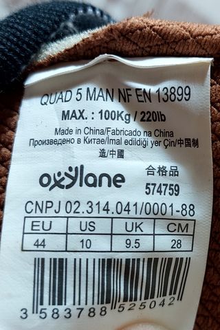 Pattini Oxelo n.44