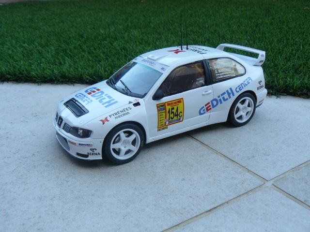 Seat Cordoba WRC Rally 1/18 Gedith Center