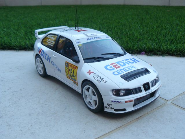 Seat Cordoba WRC Rally 1/18 Gedith Center