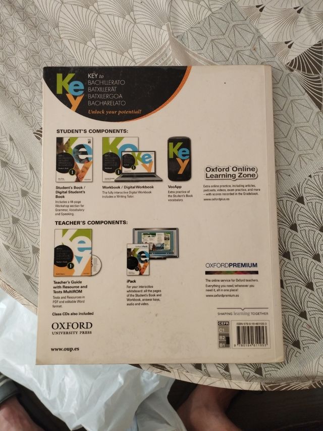 Key to Bachillerato 1. Student's Book