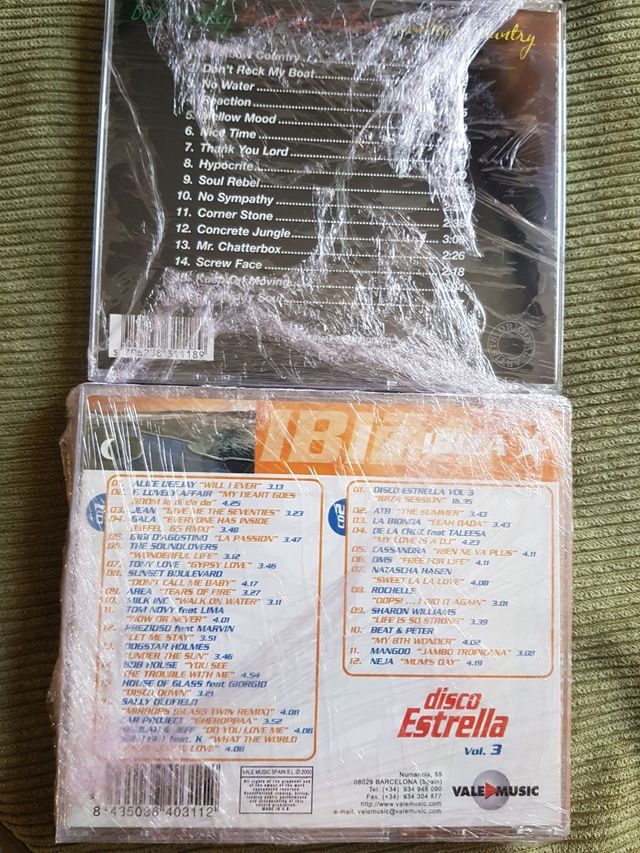 Lote 3 CDs:5discos música