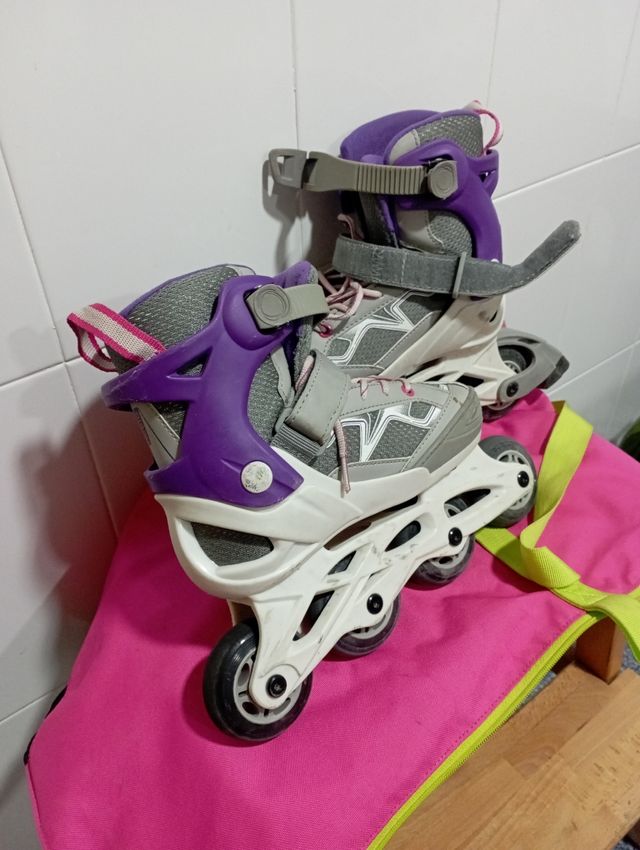 Patines en línea Oxelo con bolsa