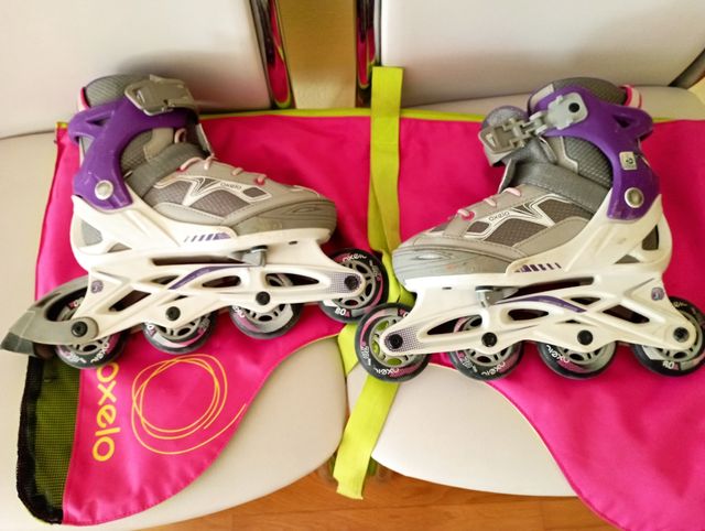 Patines en línea Oxelo con bolsa