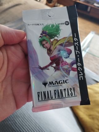 Magic The Gathering Final Fantasy Booster Pack Jap