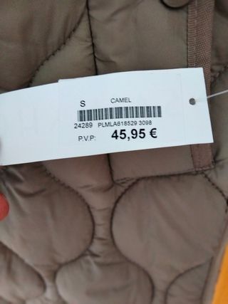 Anorak acolchado mujer nuevo con etiqueta