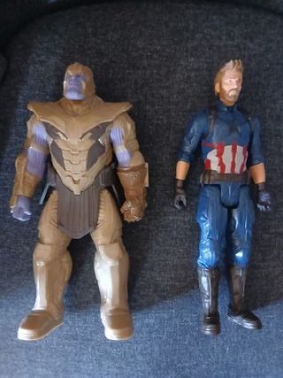 Giocattoli MARVEL - THANOS e CAPTAIN AMERICA