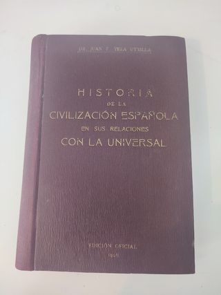 Historia de la Civilización española 
