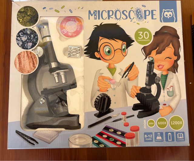 Microscopio 30 Experimentos Nuevo