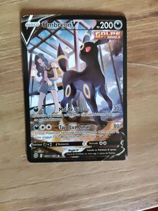 Carta Pokémon Umbreon V TG22