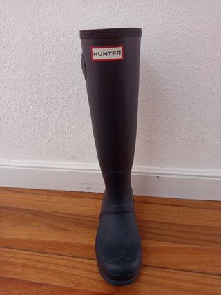 Botas de agua, Hunter, azul marino mujer