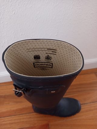 Botas de agua, Hunter, azul marino mujer