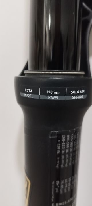 RockShox Lyrik Horquilla 170mm