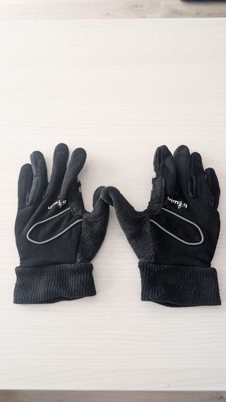 Guantes Ciclismo Invierno Decathlon Negros