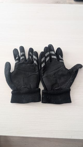 Guantes Ciclismo Invierno Decathlon Negros