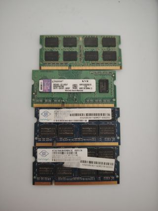 Kingston y Nanya Módulos RAM Portátil