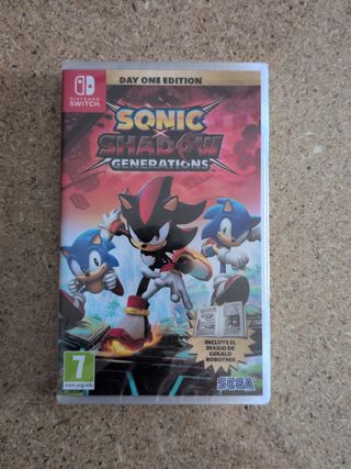 Sonic Shadow Generations Day One Edition Nintendo 