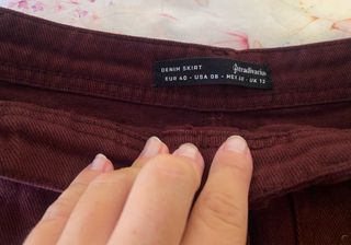 Faldas Stradivarius 