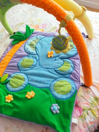 Parque infantil alfombra de actividades