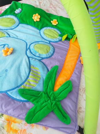 Parque infantil alfombra de actividades