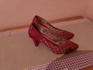 Zapatos Pitillos rojos talla 37