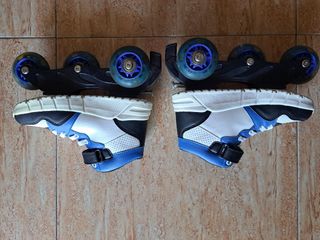Patines Mustang MTNG Talla 33 con luces en ruedas.