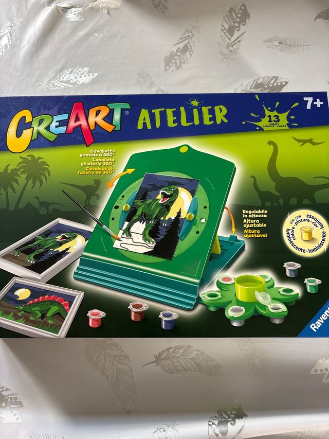 Juego de Pintura CREART ATELIER Dinosaurios