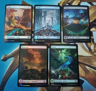 MAGIC - SET TIERRAS BÁSICAS FOIL