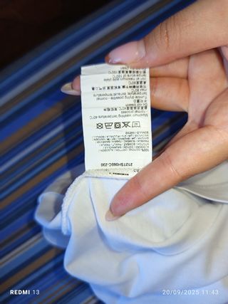 Maglietta bianca con orsetto