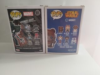 Cajas Funko Pop Marvel y Star Wars