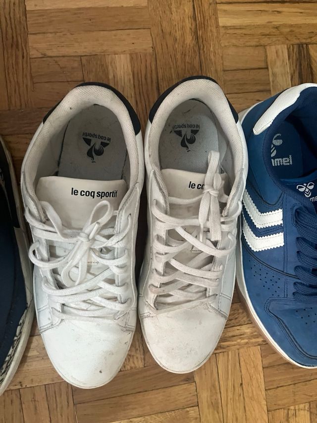 Lote de Zapatillas Hummel, Le Coq Sportif y Jordan