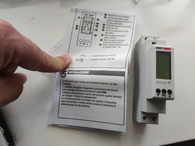 Temporizador Digital VEMER Micro W