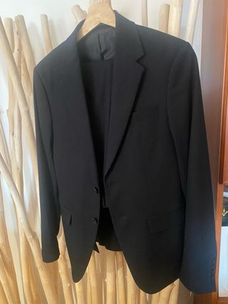 Traje Zara Azul Marino