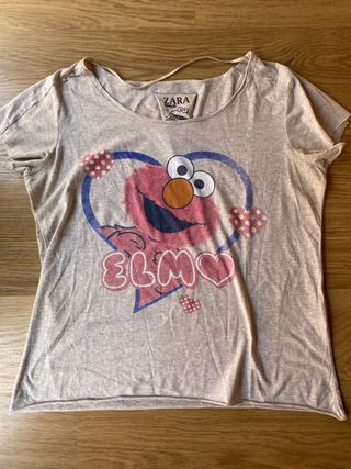 Camiseta Zara Elmo Corazón
