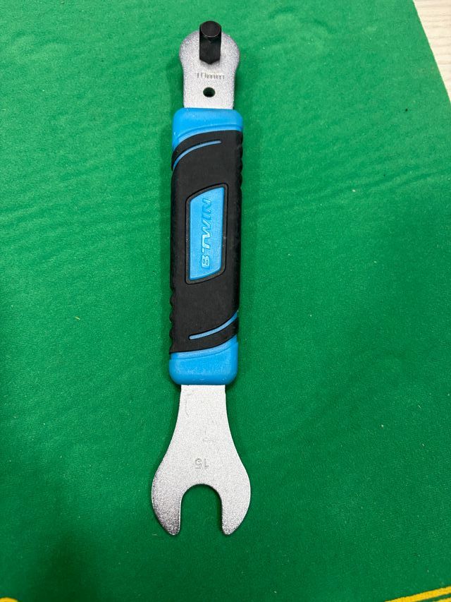 Llave doble bicicleta Btwin 15mm