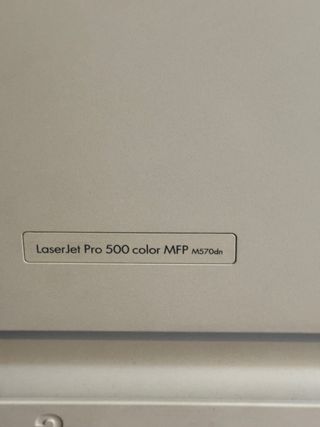Impresora HP laserjet pro 500 color mfp m570dn