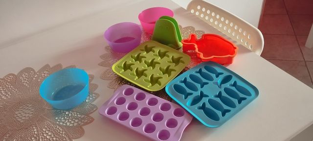 Set stampi silicone e oliera