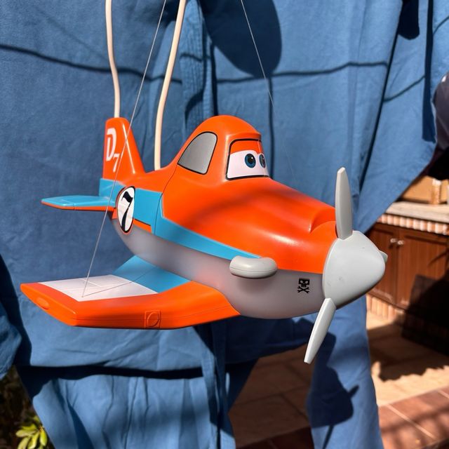 Lámpara avión Disney Dusty