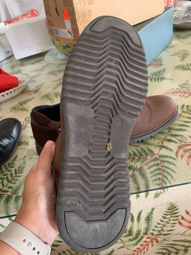 Zapato caballero Clarks horma cómoda marrón