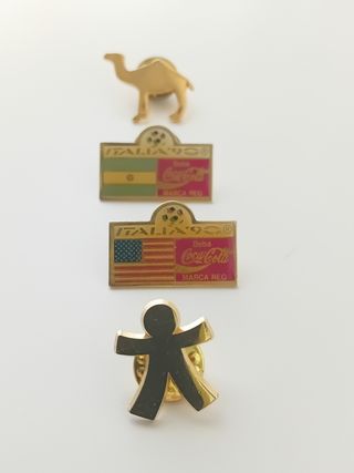 Lote de pins, incluye Inocente Inocente