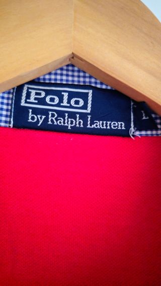 Polo Ralph Lauren Rojo con Cuello