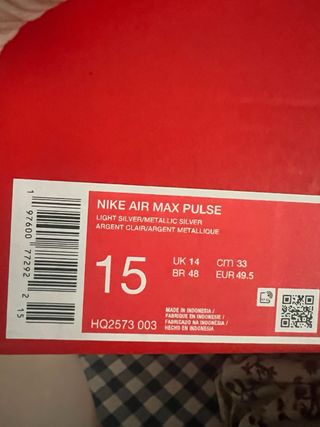 Zapatillas Nike Air Max 49.5