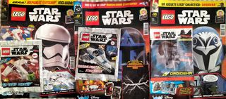 Revistas Lego Star Wars con figura