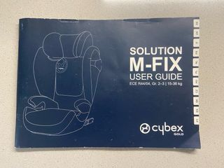 Silla Coche Cybex Grupo 2/3 M-Fix Azul