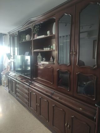 Conjunto comedor madera