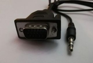 Adaptador VGA a HDMI con Audio