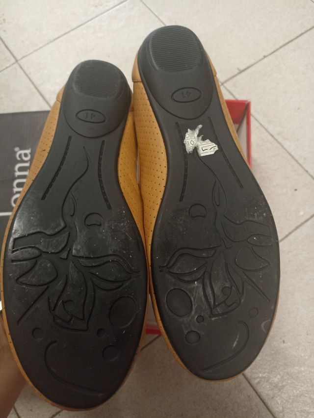 2 paia Ballerine Primadonna oro n.40