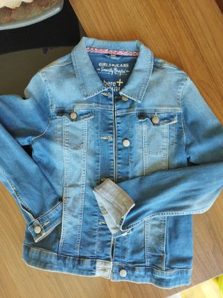 Chaqueta vaquera niña Talla 164 Tienda CyA