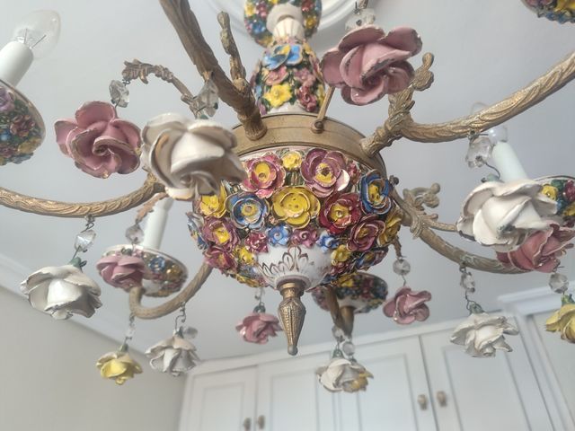 Conjunto Lámparas de techo y mesitas de noche