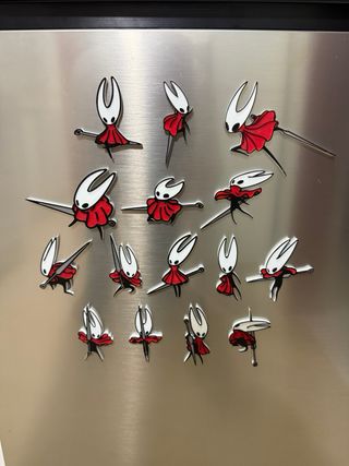 Imanes Frigorífico Hornet Hollow Knight Silksong